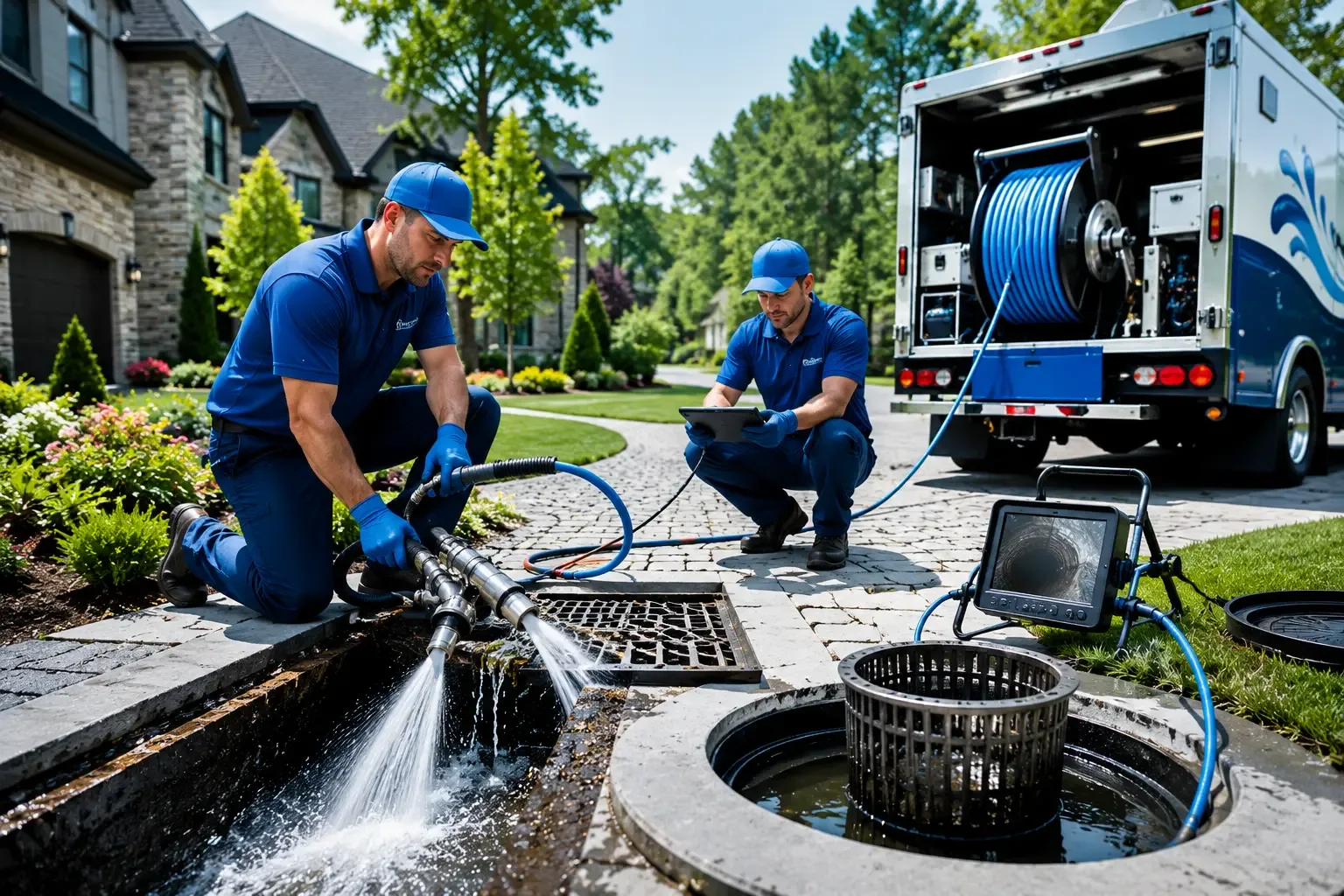 Local outdoor drain cleaning professionals in Sloan, NV