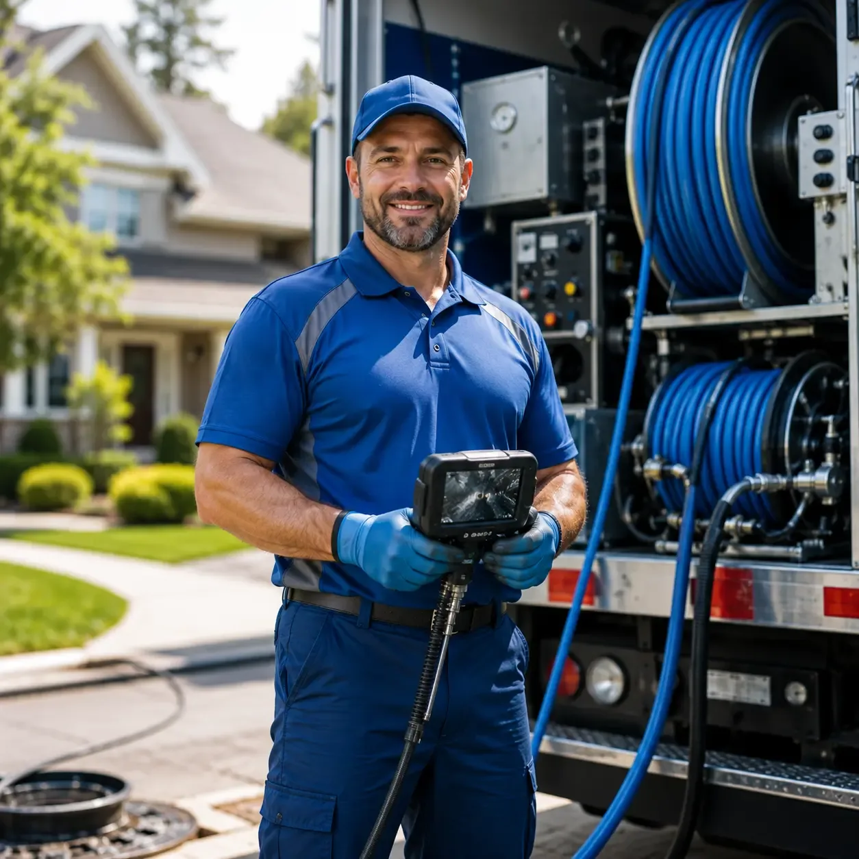 Local outdoor drain cleaning specialists in Sloan, NV